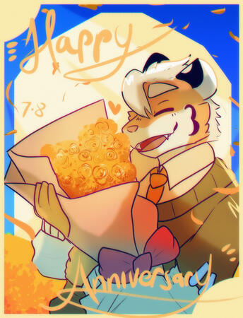 Kanamaru Toranosuke 1st anniversary art